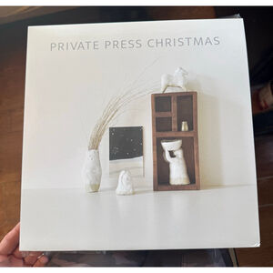 Private Press Christmas White Vinyl Record VG+